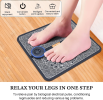 USB Electric Foot Massager Pad Blood Circulation Muscle Stimulator Mat Comfort(Must Provide A Hazardous Materials Shipping Label For Self-pickup By US