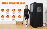 Full Size Portable Steam Saunas for Home Spa, Full Body Sauna Tent for Relaxation, Sauna Steamer Machine
