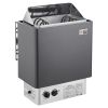 Sauna Heater, 3KW 220V Electric Sauna Stove, Steam Bath Sauna Heater with Built-In Controls, 3h Timer and Adjustable Temp for Max. 70-141 Cubic Feet