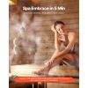 Steam Generator, 6 kW Steam Shower System with Controller for Home Sauna Bath Spa, Commercial Auto Drain Kit with Overheat