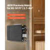 Steam Generator, 4 kW Steam Shower System with Controller for Home Sauna Bath Spa, Commercial Auto Drain Kit with Overheat