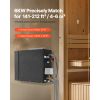 Steam Generator, 6 kW Steam Shower System with Controller for Home Sauna Bath Spa, Commercial Auto Drain Kit with Overheat