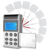 4 Channel TENS Unit Muscle Stimulator Rechargeable Digital TENS Muscle Massager with 48 Modes 20 Intensity Levels 8 Pads Timer