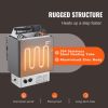 Sauna Heater, 3KW 220V Electric Sauna Stove, Steam Bath Sauna Heater with Built-In Controls, 3h Timer and Adjustable Temp for Max. 70-141 Cubic Feet