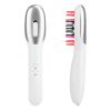 Electric Scalp Massage Comb Microcurrent Hair Brush Handheld Head Scratcher Massager Hair Oil Applicator with Vibration Micro-Current Mode Red & Blue