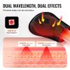 Red Light Therapy for Hand, 660nm & 850nm Red Light Therapy Hand Glove with Timer, 10Hz Pulse & 2500mAh Magnetic Power Bank
