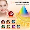 Red Light Therapy Mask, 7 Colors LED Face Mask Light Therapy with 850nm Near-infrared, Red Light Therapy for Face