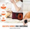 Red Light Therapy for Waist, 660nm & 850nm Red Light Therapy Wrap Belt with Timer, 105 LEDs, 3-Level Vibration & 3 Intensities