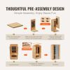 Far Infrared Wooden Sauna, Room Home Sauna Spa for 1 to 2 Person