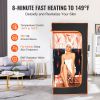 Portable Sauna Tent, 1400W Personal Sauna Kit for Home Spa, Detoxify & Soothing Infrared Heated Body Therapy