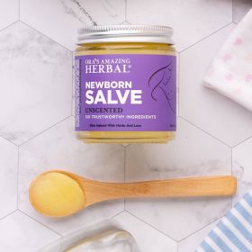 Newborn Salve, Calendula Ointment For Babies (size: Jar 4oz)