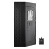Upgraded Portable Steam Sauna for Home, 1 Person Full Body Home Spa Tent with Steamer & 1 Foldable Chairs & Remote & Essential Oil Box