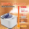 2.6L Sauna Steamer Machine,Portable Steamer for Sauna with Touch Button, Timer Display for Body Relaxation,110V US Plug