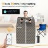 Portable Personal Steam Sauna Spa with 3L Blast