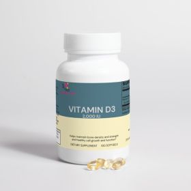 Vitamin D3 2000 IU For Women Bone Strength, Hormonal Balance, And Immune Support (Option: VITAMIN D3)